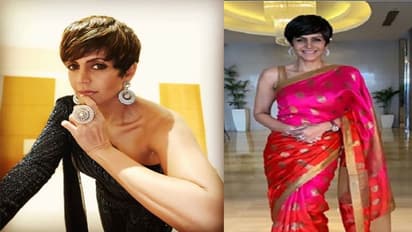 സാരി ഇങ്ങനെയും ധരിക്കാം; മന്ദിരയുടെ ലുക്ക്.!