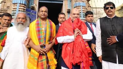 अमित शाह ने पुरी के जगन्नाथ मंदिर में की प्रार्थना, केंद्रीय मंत्री बनने के बाद पहली बार आए मंदिर