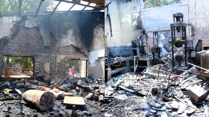 അലിൻഡ് സ്വിച്ച് ഗിയർ ഡിവിഷൻ പ്ലാന്റിനുള്ളിൽ വൻ തീപിടുത്തം; 25 ലക്ഷത്തോളം രൂപയുടെ നാശനഷ്ടം