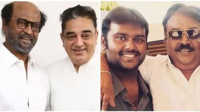 நடிகர் சங்கத் தேர்தலையே இணைந்து சந்திக்காதவர்கள்... ரஜினி, கமலை விளாசிய விஜயகாந்த் மகன்!