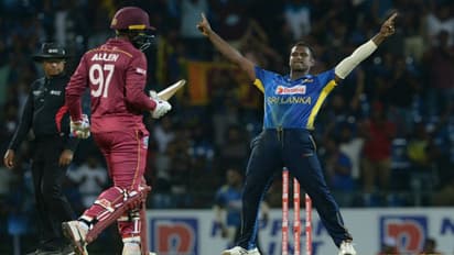 இலங்கை vs வெஸ்ட் இண்டீஸ் கடைசி ஒருநாள் போட்டி: உச்சகட்ட பரபரப்பில் கடைசி ஓவரில் த்ரில் முடிவு
