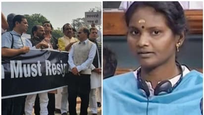 ലോക്സഭയിൽ കയ്യാങ്കളി; സ്പീക്കര്ക്ക് മുന്നിൽ പൊട്ടിക്കരഞ്ഞ് രമ്യ ഹരിദാസ്