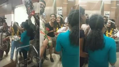 ബിഗ് ബോസില് നിന്ന് തിരിച്ചെത്തിയ ജസ്ലയ്ക്ക് ഡേറ്റിങ് ഗ്രൂപ്പംഗങ്ങളുടെ ഗംഭീര വരവേല്പ്പ്