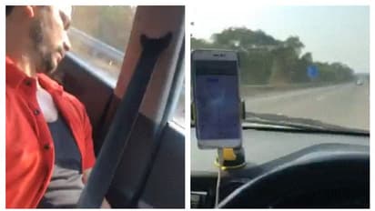 ঘুমোচ্ছেন উবার চালক, নিজেই গাড়ি চালিয়ে মুম্বই থেকে পুনায় গেলেন তরুণী, ভাইরাল হল ভিডিও