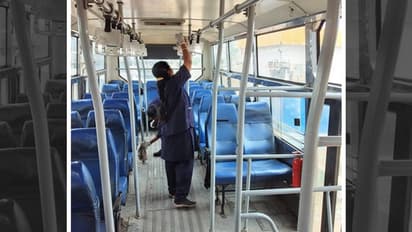 Coronavirus scare: Karnataka buses spray disinfectants, ask passengers to carry a mask