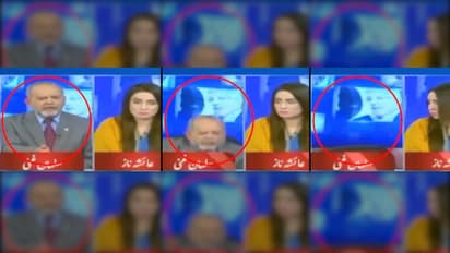 Oh my god: Pak TV anchor reacts to panellist falling off chair during live debate