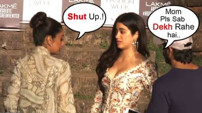 When Sridevi scolded her daughter Janhvi Kapoor in public, here's what she did next