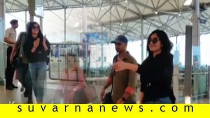 Hyderabad ಏರ್ಪೋರ್ಟಿನಲ್ಲಿ ಹುಚ್ಚೆದ್ದು ಕುಣಿದ ರಶ್ಮಿಕಾ; ವಿಡಿಯೋ ವೈರಲ್!