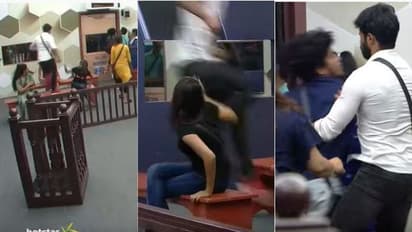 കോടതി മുറിയിലെ മേശകളിലൂടെ ചാടിയോടി, ഫുക്രുവിനെ പിടിച്ചുതള്ളി സുജോ; ബിഗ് ബോസില് വണ്ടും കയ്യാങ്കളി