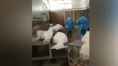 ಕೊರೋನಾ ತಾಂಡವ: ಎಲ್ಲಿ ನೋಡಿದ್ರೂ ಪ್ಲಾಸ್ಟಿಕ್ ನಲ್ಲಿ ಮುಚ್ಚಿಟ್ಟ ಹೆಣಗಳ ರಾಶಿ!