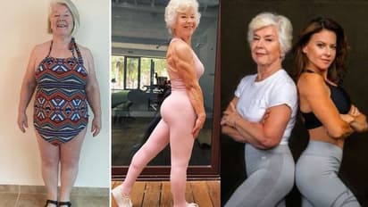 മകളുടെ പരിശീലനത്തില് എഴുപത്തിമൂന്നുകാരി കുറച്ചത് 28 കിലോ !