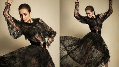 ഒന്നര ലക്ഷം രൂപയുടെ ഷിയര് ഡ്രസ്സില് ഹോട്ട് ലുക്കില് മലൈക അറോറ