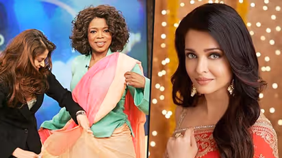Learn how to drape perfect saree from Aishwarya Rai; actress impressed Oprah Winfrey (Watch)
