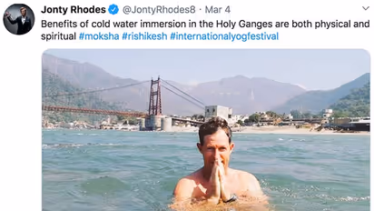 Jonty Rhodes and Ganga connection: How ex-cricketer loves Indian values, culture & heritage