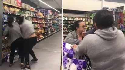 ടോയിലറ്റ് പേപ്പറിനായി സൂപ്പര്‍മാര്‍ക്കറ്റില്‍ സ്ത്രീകളുടെ പൊരിഞ്ഞ തല്ല്; വീഡിയോ...