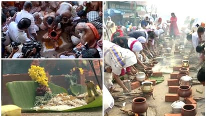 അനന്തപുരി ഭക്തിസാന്ദ്രം; ആറ്റുകാല് പൊങ്കാല മഹോത്സവത്തിന് തുടക്കമായി