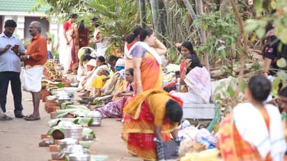 ആറ്റുകാൽ ദേവിക്ക് പൊങ്കാലയർപ്പിച്ച് ഭക്തർ മടങ്ങി