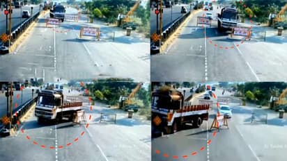 പൂസായി ഡ്രൈവർ, പാമ്പിനെപ്പോലെ പാഞ്ഞ് ലോറി ; ഫൈൻ 1.25 ലക്ഷം!