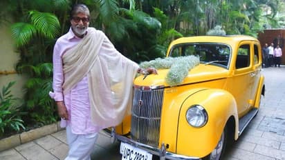 വീട്ടുമുറ്റത്ത് വീണ്ടും അവനെത്തി; കണ്ണുനിറഞ്ഞ് ബിഗ് ബി!