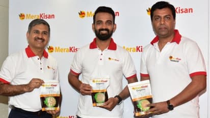Ajinkya Rahane begins new partnership with MeraKisan
