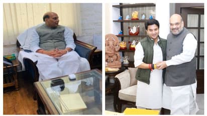 মধ্যপ্রদেশে রাজ্যপালের দ্বারস্থ বিজেপি, দলবদলে অমিত-রাজনাথের সঙ্গে দেখা জ্যোতিরাদিত্যর