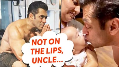 Salman Khan lip touch: Sallu's kiss breaks 'coronavirus Namashkaar' advice