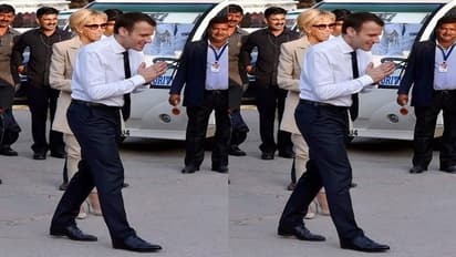 ಹ್ಯಾಂಡ್‌ ಶೇಕ್‌ಗೆ ಬೈ ಬೈ, ನಮಸ್ಕಾರ ಎಲ್ಲದಕ್ಕೂ ಸೈ..ಫ್ರಾನ್ಸ್ ಅಧ್ಯಕ್ಷರೇ ಹೀಗಾದ್ರು!