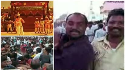 "கும்மாங் குத்து திருவிழா"..! ஒருவருக்கொருவர் தாக்கி ரத்தம் வரும் காட்சி..! அடப்பாவிகளா இப்படியுமா..!