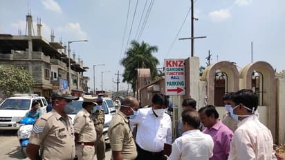 ಕಲಬುರಗಿ ಕೊರೋನಾ ಬಾಧಿತ ವ್ಯಕ್ತಿಯಿದ್ದ ಸ್ಥಳದಲ್ಲಿ ಪರಿಶೀಲನೆ