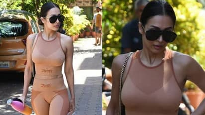 নগ্ন অবস্থায় প্রকাশ্য রাস্তায় মালাইকা,  ৪ নম্বর ছবিটি না দেখলেই বড় মিস