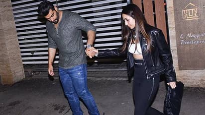 കൈകള്‍ ചേര്‍ത്ത് പിടിച്ച് മലൈക ആറോറയും അര്‍ജുന്‍ കപൂറും; ചിത്രങ്ങള്‍