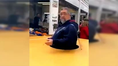 কার্ডবোর্ডের চাকতির মাঝে একটি ফুঁটো, বাঁচিয়ে দিতে পারে করোনা সংক্রমণ থেকে, দেখুন ভিডিও