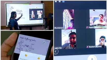 കൊവിഡ് ഭീതിയിലും ഇവിടുത്തെ വിദ്യാര്‍ത്ഥികള്‍ക്ക് അവധിയില്ല; പഠനം തുടരുന്നത് വെർച്വൽ ക്ലാസ്റൂമിലൂടെ