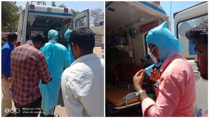 கொரோனா பாதிப்பு..? அவசரமாக தருமபுரி மருத்துவமனைக்கு மாற்றப்படும் நபர் ..!