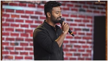 எமோஷனல் குட்டி ஸ்டோரியை கூறி மேடையில் உருகிய சாந்தனு!