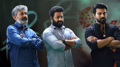 ഡിസൈനേഴ്സൊക്കെ 'വര്ക് ഫ്രം ഹോം'; ആര്ആര്ആറിന്റെ ടൈറ്റില് ലോഗോ നാളെ പുറത്തിറക്കുമെന്ന് രാജമൗലി