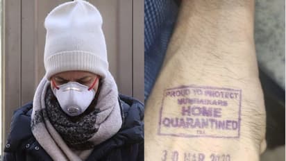 కరోనా దెబ్బ: చేతిపై టాటాల్లా స్టాంపులు, వీరు కనిపిస్తే....