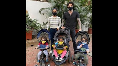 ಮಕ್ಕಳಿಗೆ ಮಾಸ್ಕ್ ಪಾಠ! ಕೊರೋನಾ ವಿರುದ್ಧ ಸನ್ನಿ ಲಿಯೋನ್ ಹೋರಾಟ!