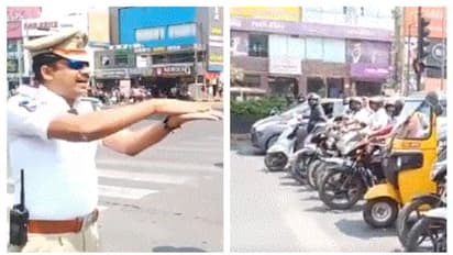 ট্রাফিক দাঁড় করিয়ে কীভাবে হাত ধোবেন তার প্রশিক্ষণ পুলিশকর্তার, মুহুর্তে ভাইরাল ভিডিও