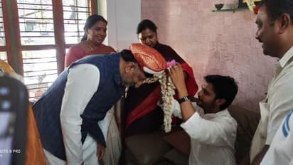 KPCC ಅಧ್ಯಕ್ಷರಾದ ಮೇಲೆ ವಿನಯ್ ಗುರೂಜಿ ಭೇಟಿ ಮಾಡಿದ ಡಿಕೆಶಿ