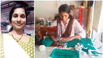 മഞ്ജു തയ്ക്കുന്നത് പ്രതിരോധത്തിന്റെ മാസ്കുകൾ... ആശങ്കകളുടെ കൊറോണക്കാലത്തെ ചിലരിങ്ങനെയാണ്....