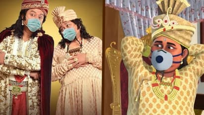 করোনার থাবা রাজা হবুচন্দ্রর জীবনে, সচেতনতার বার্তায় অভিনব উদ্যোগ দেবের