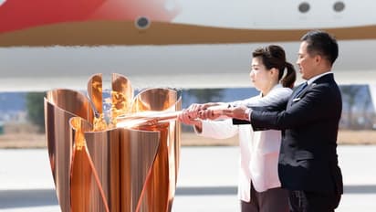 ವಿಶೇಷ ವಿಮಾನದಲ್ಲಿ ಜಪಾನ್ ತಲುಪಿದ ಒಲಿಂಪಿಕ್ ಜ್ಯೋತಿ