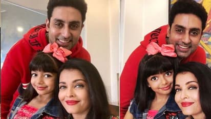 Doting father Abhishek Bachchan got his ears pierced with Aaradhya Bachchan during ceremony; but why