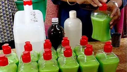 'തൊണ്ടിമുതലും സാനിറ്റൈസറും'; പിടിച്ചടുത്ത സ്പിരിറ്റ് ഉപയോഗപ്പെടുത്തി നിര്മാണം