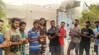 சவாலான பணியை எதிர்கொள்ளும் பணியாளர்களுக்கு சிரம் தாழ்ந்த வணக்கங்கள்..! கைத்தட்டி உற்சாகப்படுத்திய மக்கள்..!