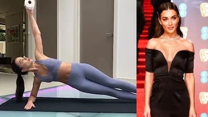 టాయిలెట్ పేపర్తో హీరోయిన్ వర్క్ అవుట్.. సో క్యూట్ అంటున్న ఫ్యాన్స్