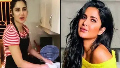 Coronavirus outbreak: Katrina Kaif shares mini tutorial on how to wash dishes at home