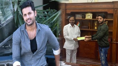 సీఎం కేసీఆర్ ని కలిసిన హీరో నితిన్.. ఆత్మీయ ఆలింగనం(ఫోటోస్)