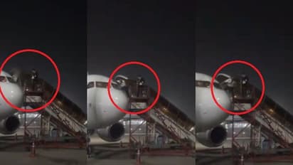 വിമാനത്തിൽ കൊവിഡ് രോഗികളെന്ന് സംശയം; കോക്പിറ്റിലെ ജനല്‍വഴി പുറത്തുചാടി പൈലറ്റ്!